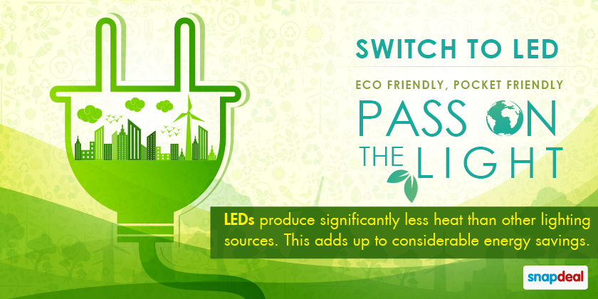 Take a stand for the environment. Switch to LED. #PassOnTheLight bit.ly/PassOnTheLight