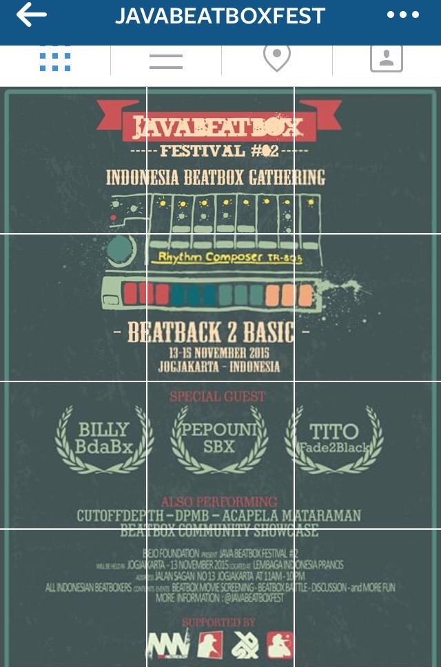 Wohooo... Are you readi for #2 all of indonesia Beatboxer???

Lets make a history #JBF2015 #indonesianbeatboxunite
