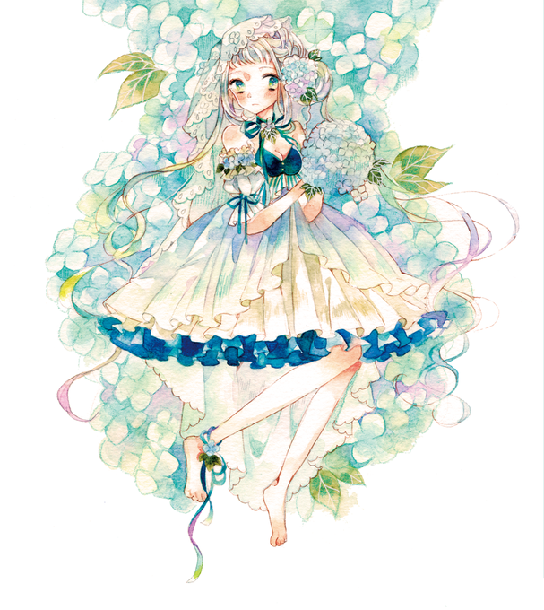 アナログ絵師さんの紫陽花展のtwitterイラスト検索結果