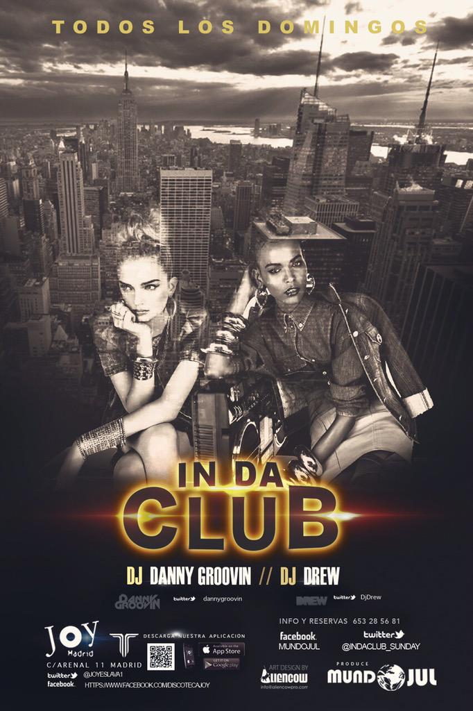 Hoy plan completo: cenita y las primeras copas en <a href="/EccolaBar/">Éccola</a> y después todos a <a href="/INDACLUB_SUNDAY/">IN DA CLUB</a> en <a href="/JoyEslava1/">Joy Eslava</a> !!!!