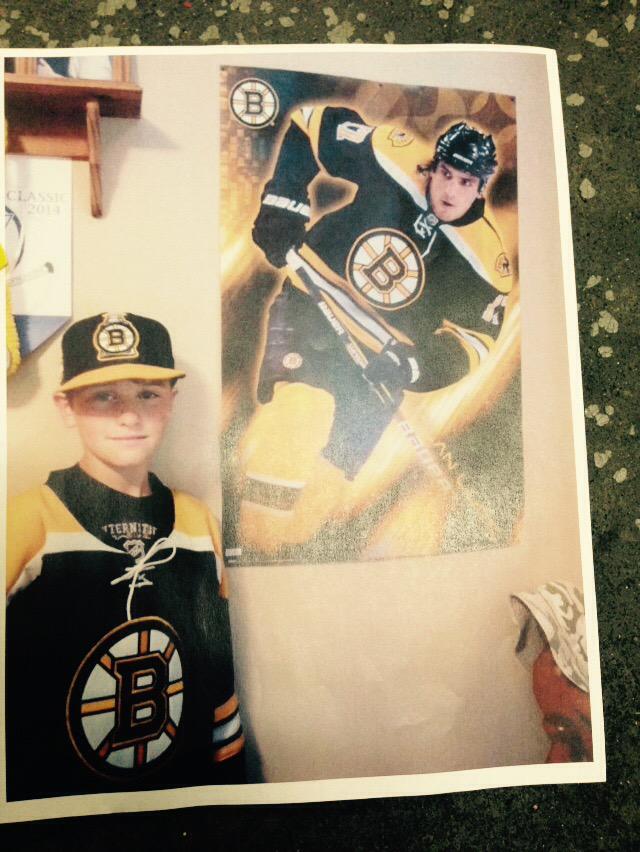  Happy Birthday Milan Lucic!  From Jack. Hope you can read his letter!!! He\s a big fan of yours!! 