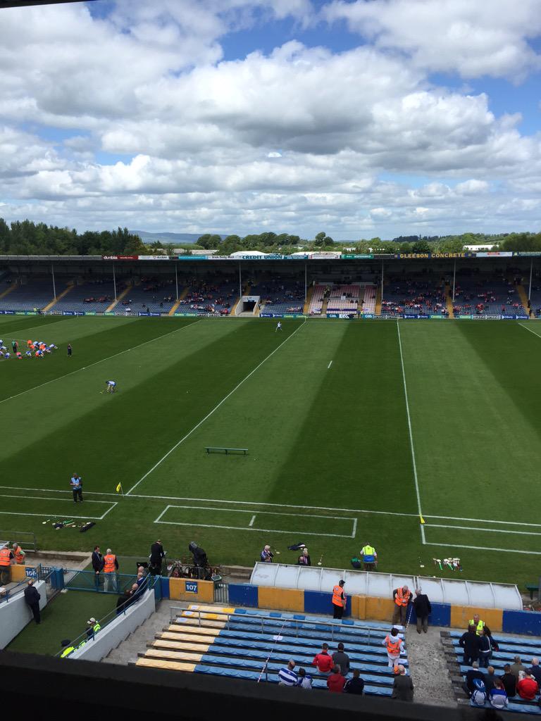 Semple Stadium sod looks immaculate today 👌#munsterchampionship