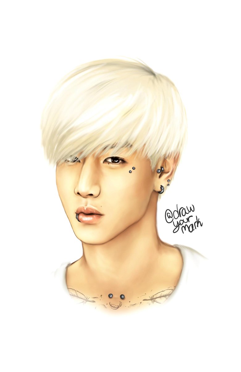 drawy_art's tweet photo. [FANART] Tattooed Mark 2.0 #icemanversion #got7 #mark #drawys http://t.co/O5l8HUUrMg