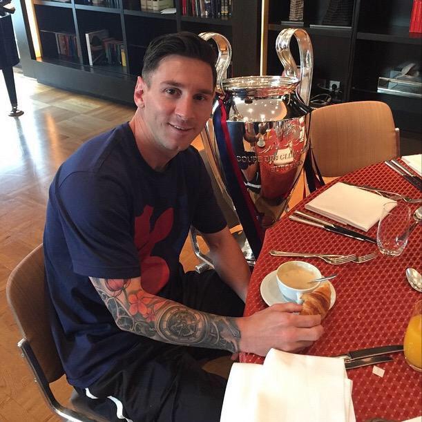 The training and eating regime helps Leo Messi to stay in the best form ...