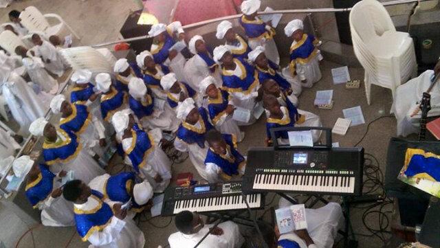 Junior choristers doing there thing...#juvenileharvest #ccclagoscentralparish #cccosapalondon