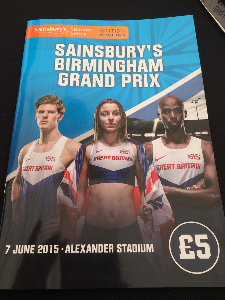 At the #sainsburys #GrandPrixMTL at Alexander Stadium VIP guest of <a href="/trinitymirrorr/">trinitymirror</a>