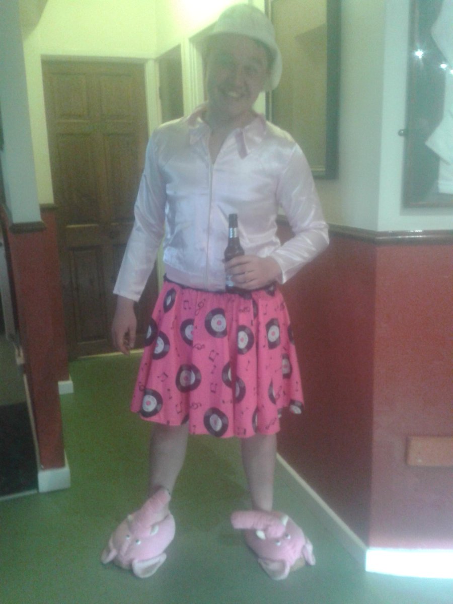 captaindjc's tweet image. James in his best outfit @james_allott