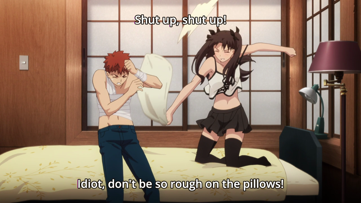 Jaehaerys48's tweet photo. best UBW fight scene so far #fate22 http://t.co/7aSejGIZli