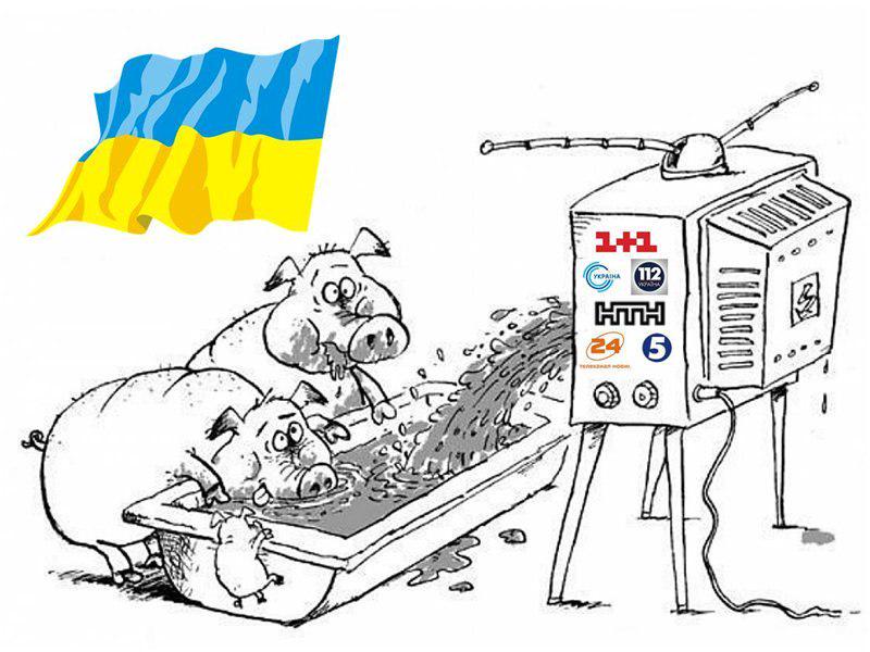 Словоохотл вый закост неть. Хохлы карикатуры. Телевизор карикатура. Карикатуры на Украину. Украинский зомбоящик.