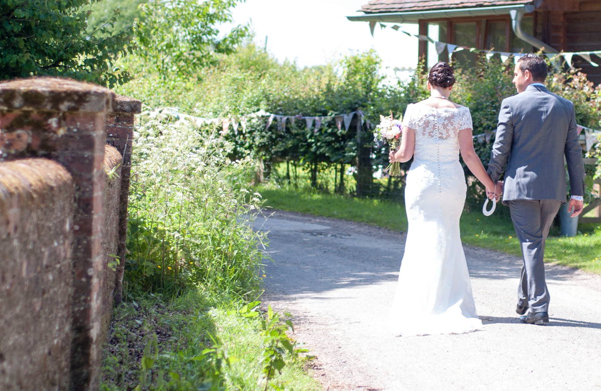 Congratulations to Hannah and Chris who tied the knot yesterday in Udimore!