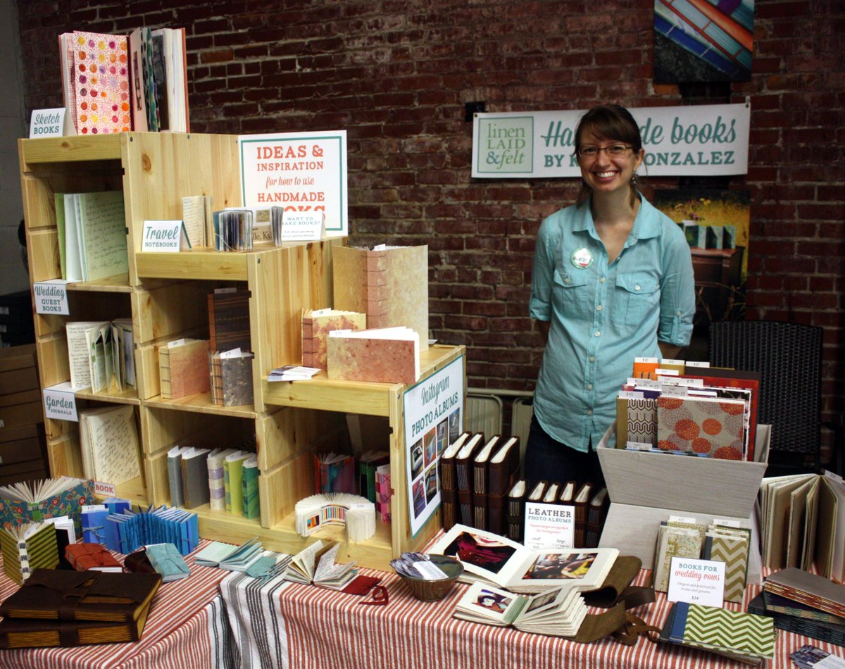 linenlaidfelt's tweet photo. Photos from @PorterFlea #pfsummer market: http://t.co/fhhMejxany | #bookarts #bookbinding #Nashville http://t.co/2CxajCZjqZ