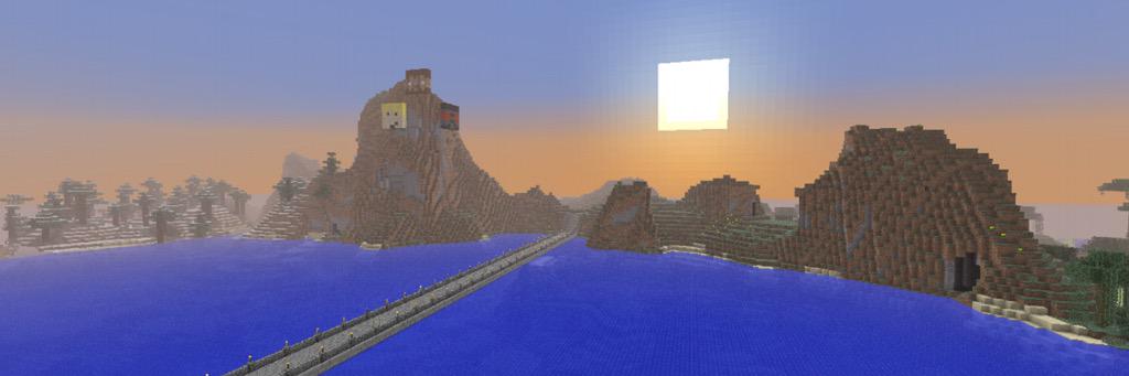 MinecraftiaTeam's tweet photo. Whoa super old picture! #thestartofMinecraftia http://t.co/acCAOsUynZ
