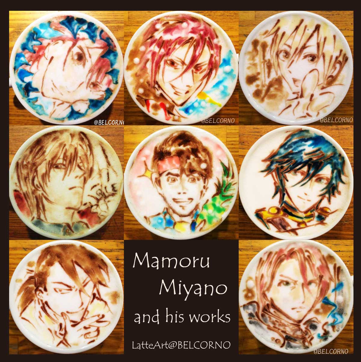   BELCORNO:             LatteArt Mamoru Miyano                        Happy Birthday! 