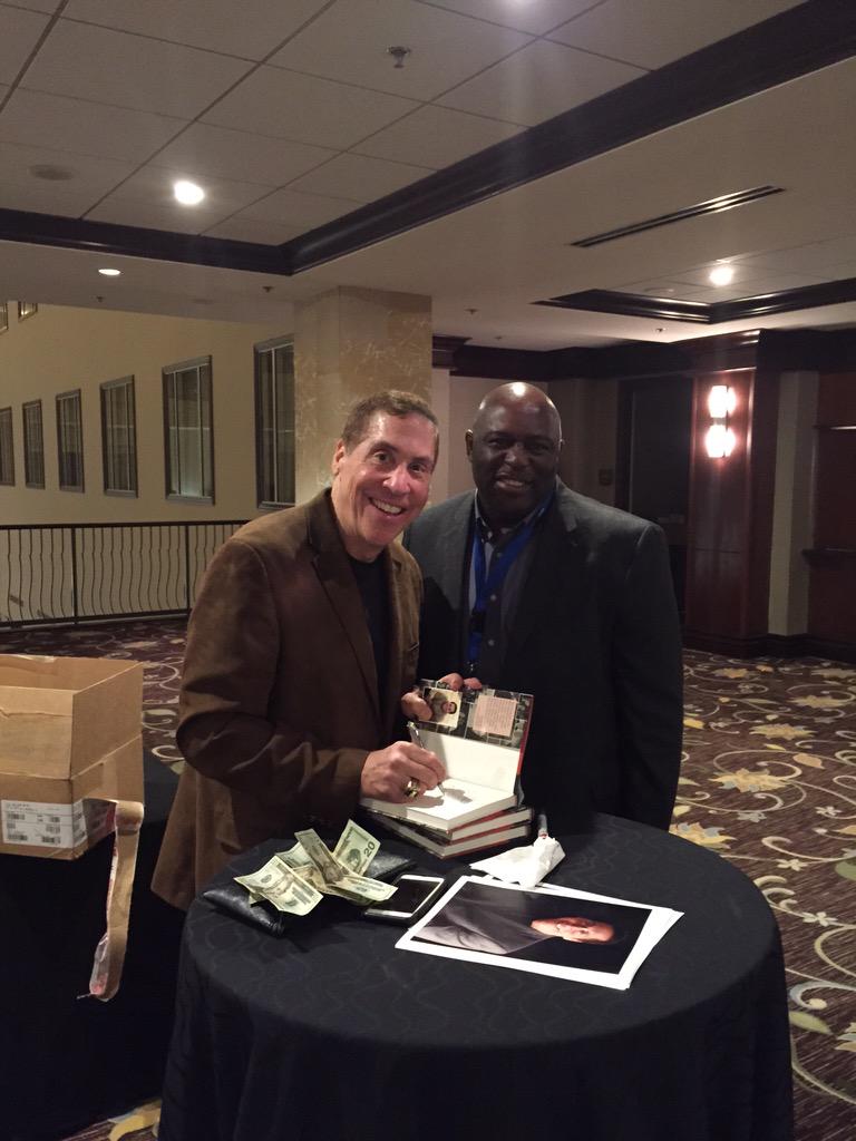 It was great meeting Roy Firestone a man with many talents. He put on a great show @royfirestone #NCRC2015.