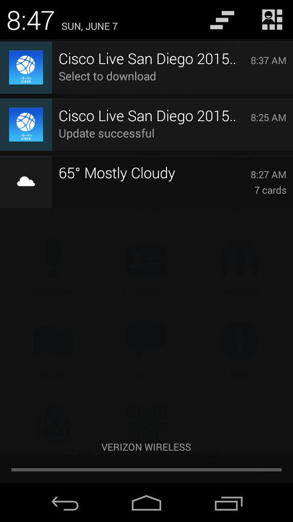 NetworkNub's tweet image. @CiscoLive is there a way to disable these notifications and auto update? #notificationoverload