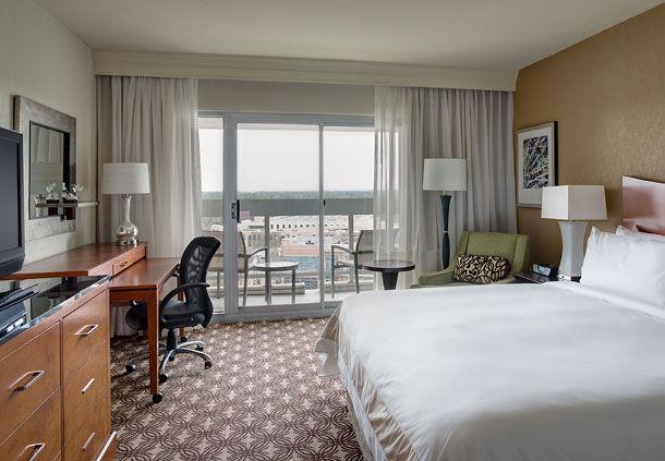 Elevate your stay in a concierge guest room and private balcony.