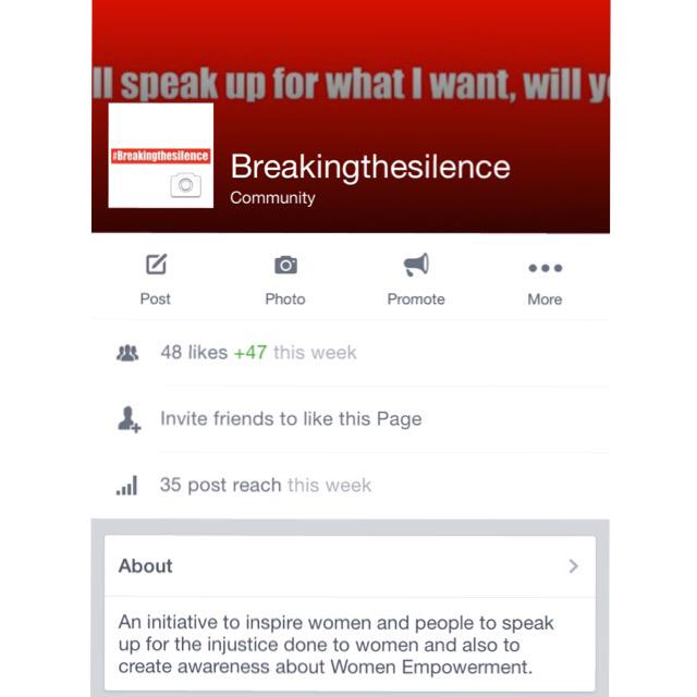 #Breakingthesilence (@bts_campaign) on Twitter photo facebook.com/pages/Breaking… facebook.com/pages/Breaking…