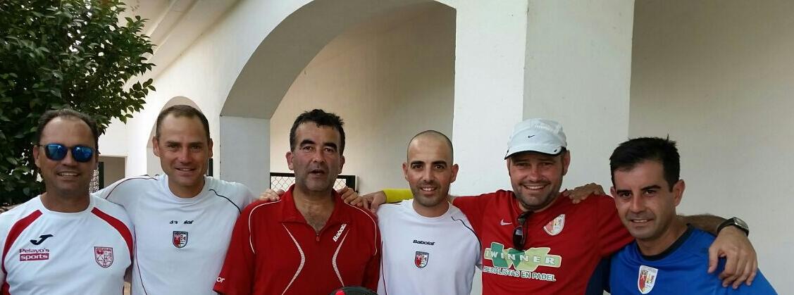 Campeones de Extremadura por equipos de Veteranos, 1a categoría!!!! Gran equipo!!! <a href="/CabezarrubiaCC/">Real Club Tenis Cabezarrubia</a>