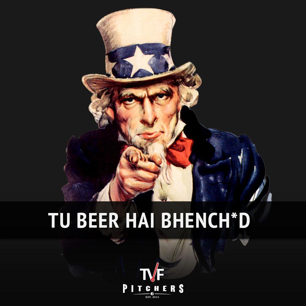 TVFPitchers's tweet photo. Awaken the BEER in you. #TuBeerHai

Watch @TVFPitchers Ep 01 here - http://t.co/OKZvouTfI8 http://t.co/lxo69t0ibX