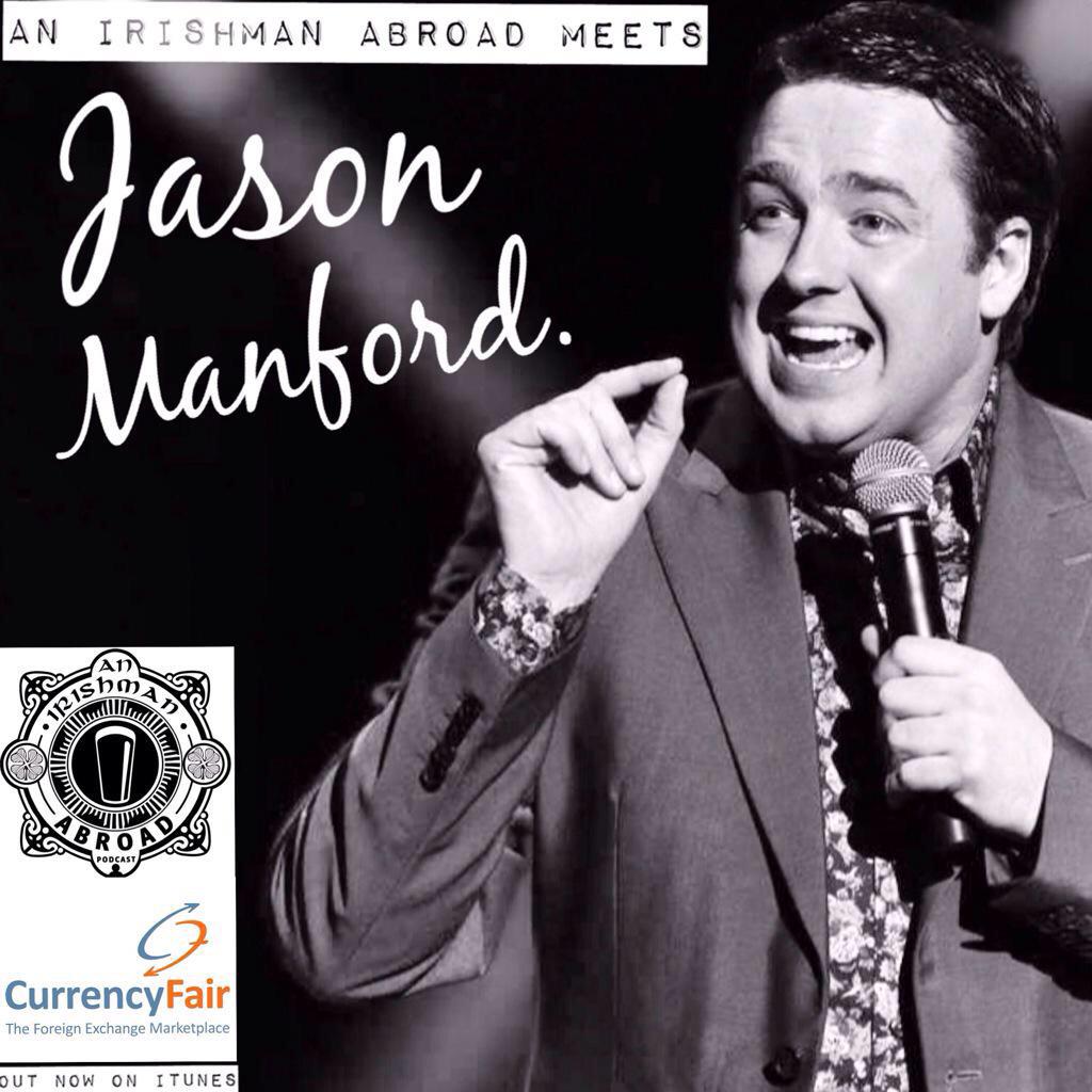 Jarlath's tweet image. Have a listen to my chat with Jason Manford about his Irish blood, cursing, addiction, dying on his arse and more.