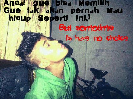 Hidup tak slalu bewarNa...!