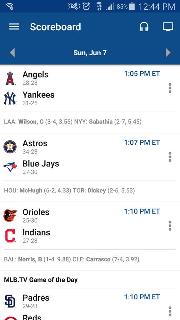 MLB's tweet image. Sunday lifestyle. 📺⚾🌞👌