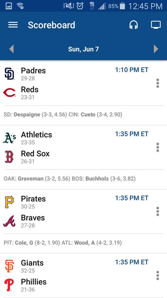 MLB's tweet image. Sunday lifestyle. 📺⚾🌞👌
