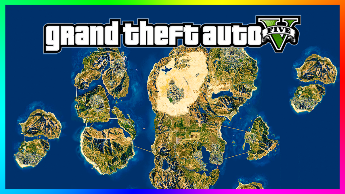 MrBossFTW on X: IS THE GTA 5 MAP ACTUALLY SMALL!? - ULTIMATE LOS