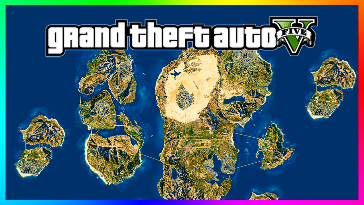 MrBossFTW on X: Is The GTA 5 Map Too Small? - Ultimate Los Santos