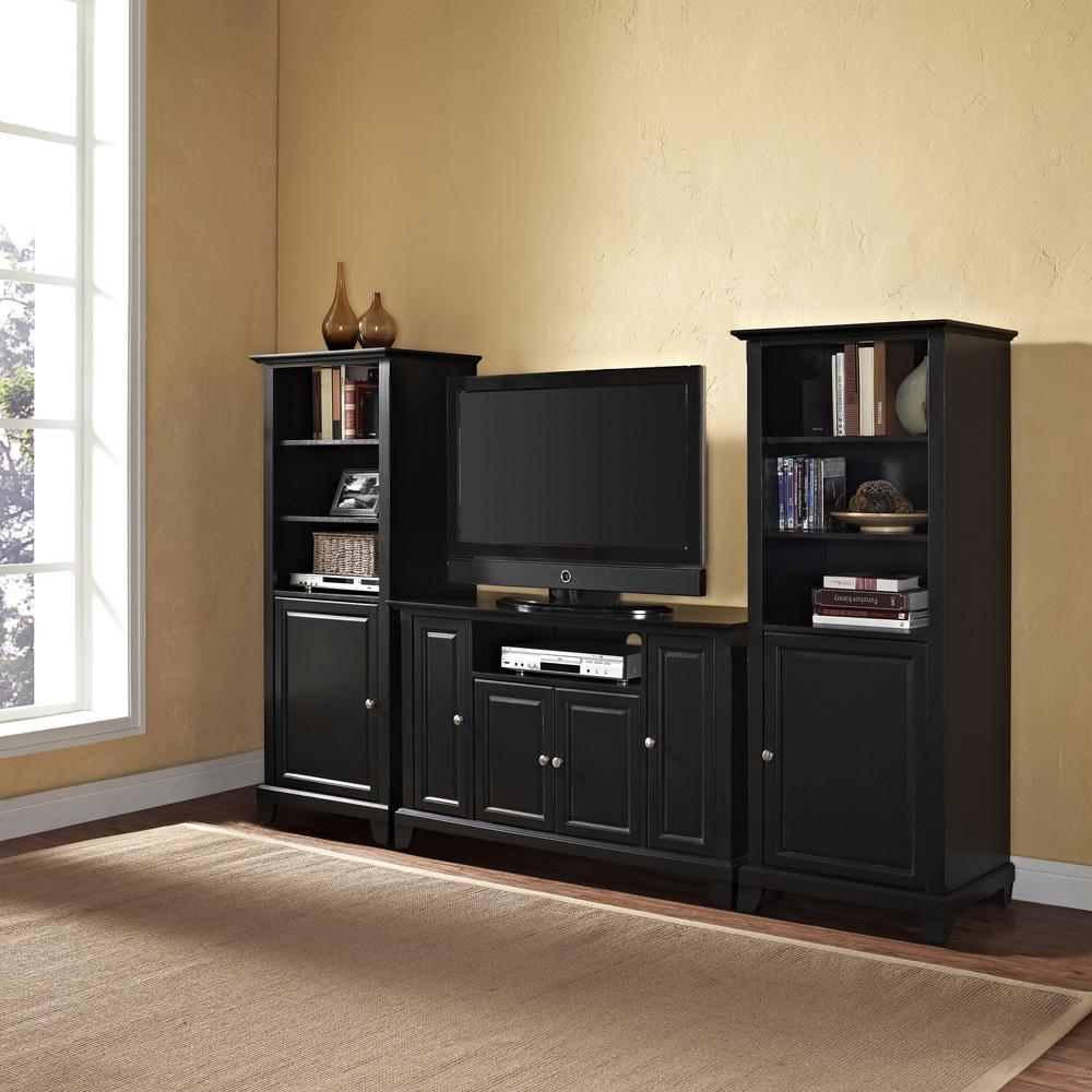 All_Decor_News's tweet image. TV Stand &amp;amp; Two 60 Inch Audio Piers in Black ow.ly/NZ7iY   #tvstand #TVwallunit #wallunit #HomeDecor...
