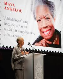 Poet was born on June 7, 1943.  Happy Birthday, Nikki Giovanni! (Giovanni at unveiling). 