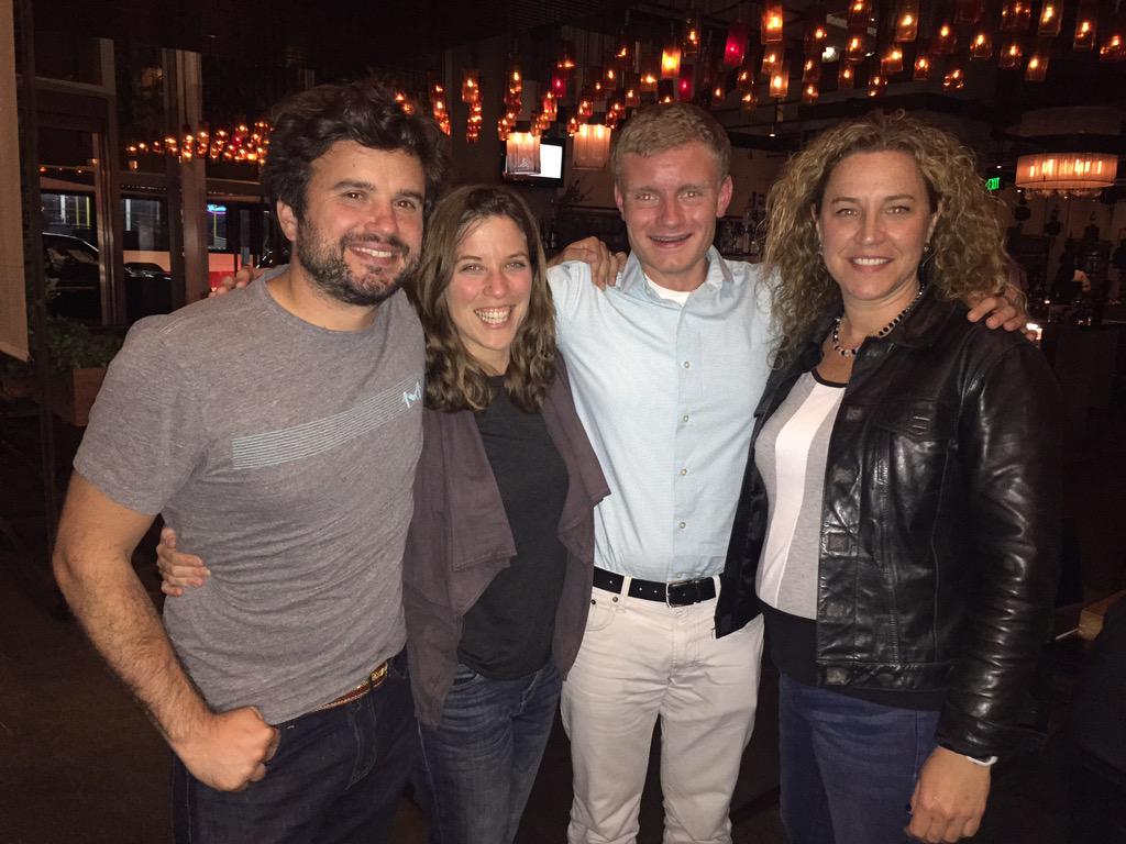 BKesala's tweet photo. #dreamteam Love these guys! We went out with a bang! http://t.co/vEVSmBP8Zm