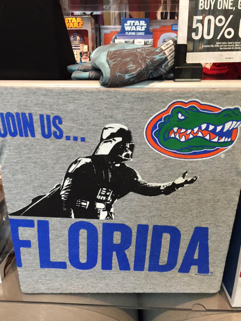 LaurenDG_1's tweet image. Welcome to the dark side @UF #DarthGator