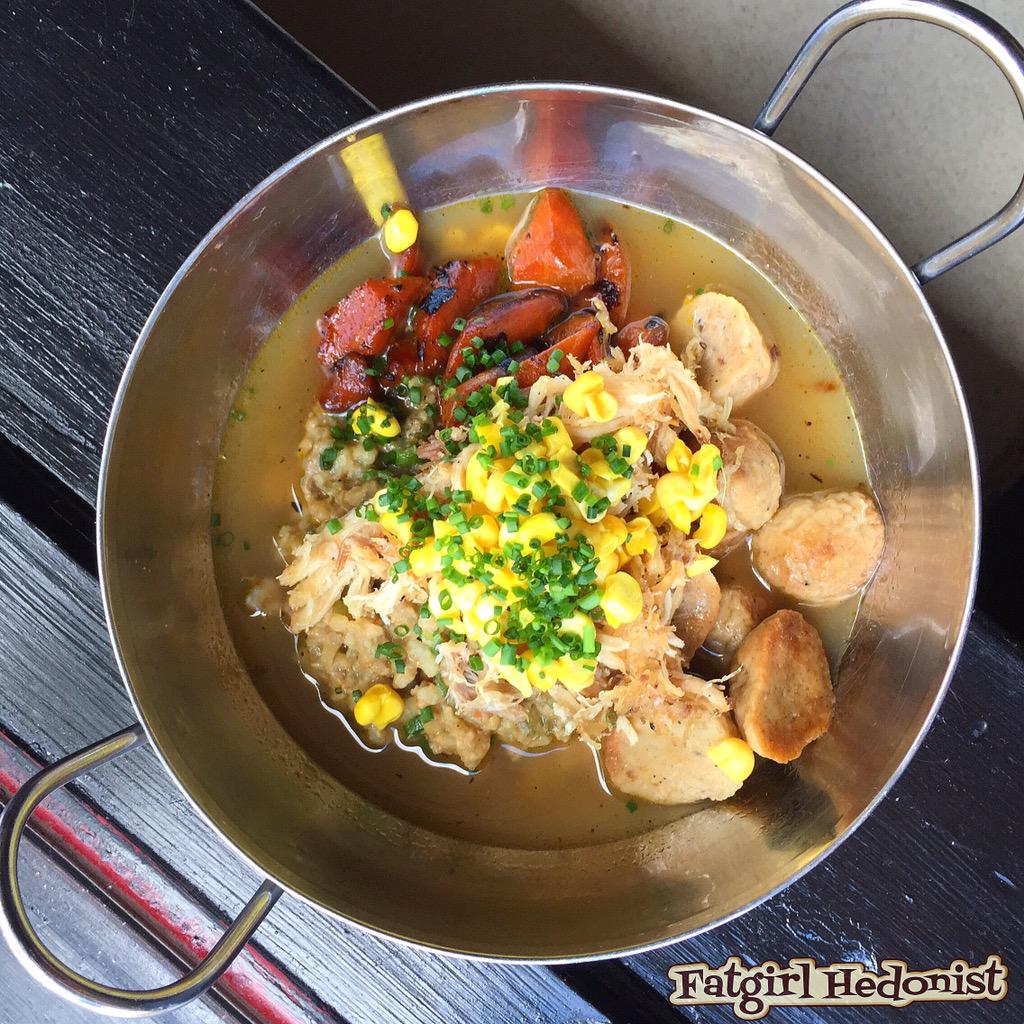 FlavorHedonist's tweet photo. The Redneck Penicillin from @thelocal150's Roast &amp; Toast brunch with @Sixpoint. http://t.co/7PqTovbsdN