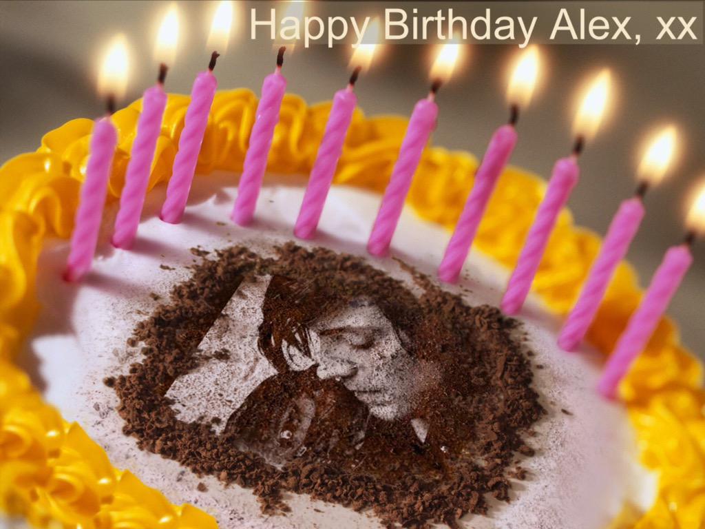  Dear Alex, wishing you a very happy birthday. Lots of love, xoxo 