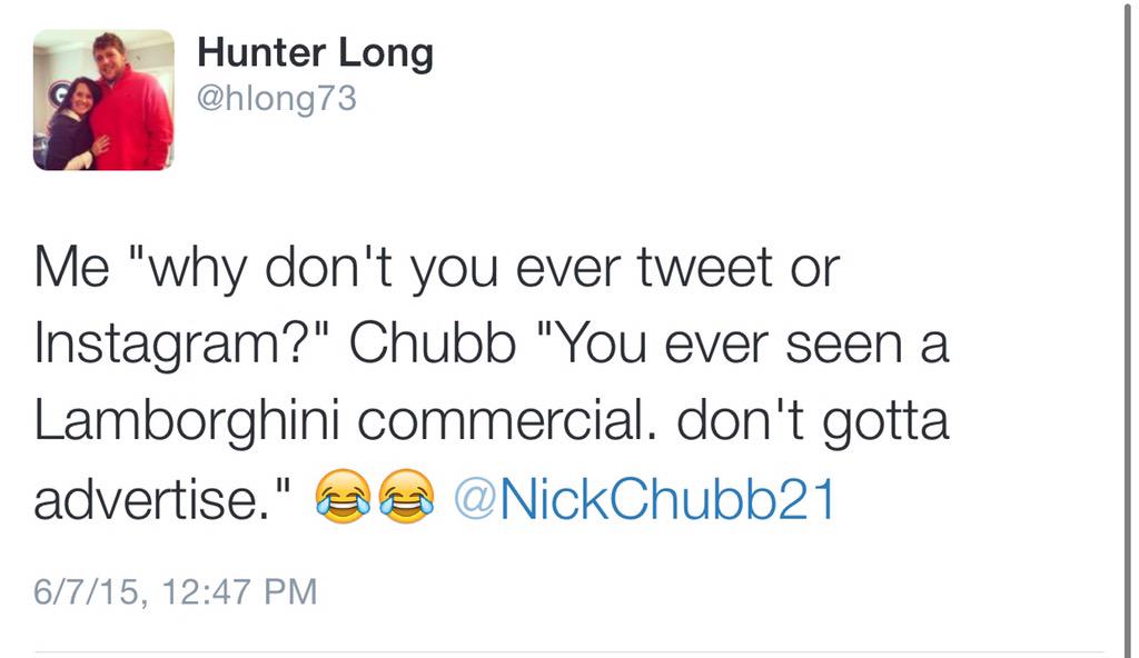 GeorgiaDawgs365's tweet photo. Tweet of the year so far... #GoDawgs #GoChubb http://t.co/43pPrBa8Df