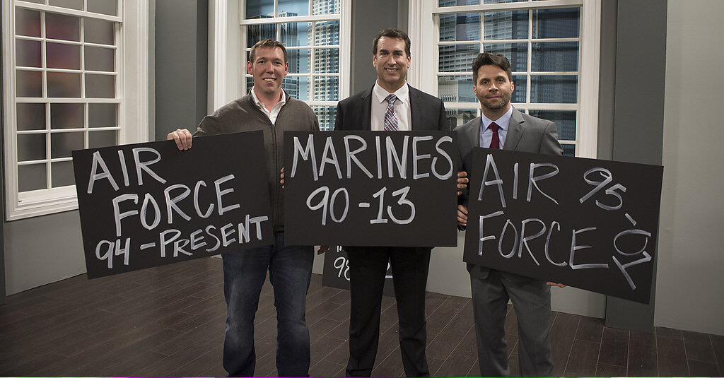 On set of the new @Easter_Seals PSA, VFT director <a href="/jim_fabio/">Jim Fabio</a> w/ Actor <a href="/RobRiggle/">Rob Riggle</a> | Watch here: bit.ly/1Pvw3nB