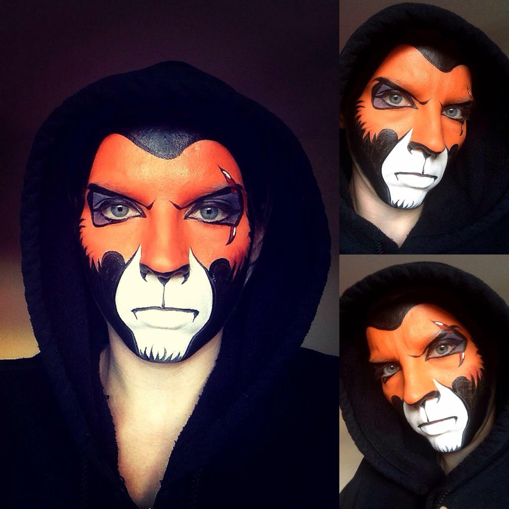 #lion #facepaint #lionking #LionKingFan #snazaroo