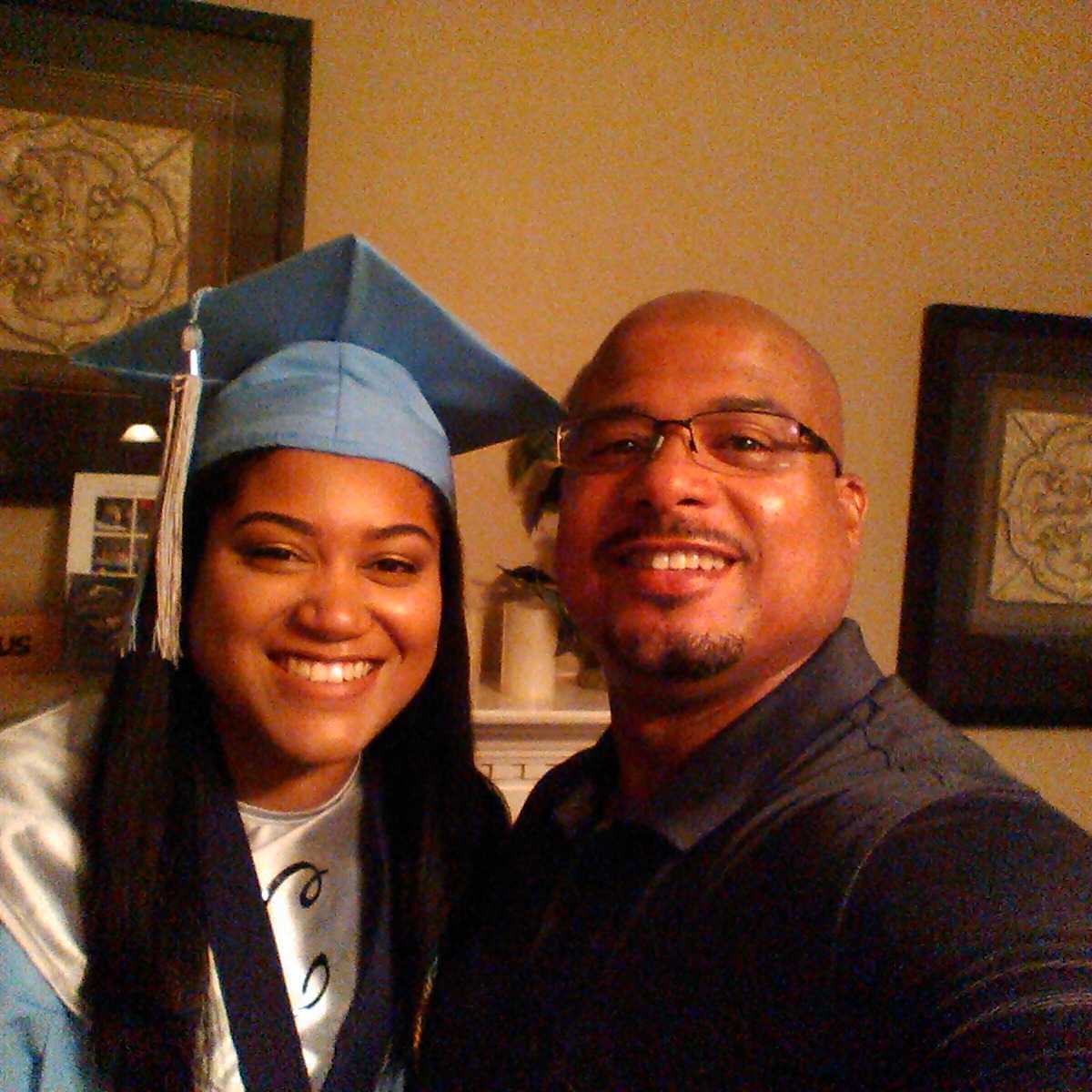Class of 2015 graduation day from Cosby Highschool. Last one. Congratulations Desarai Egerton!!!