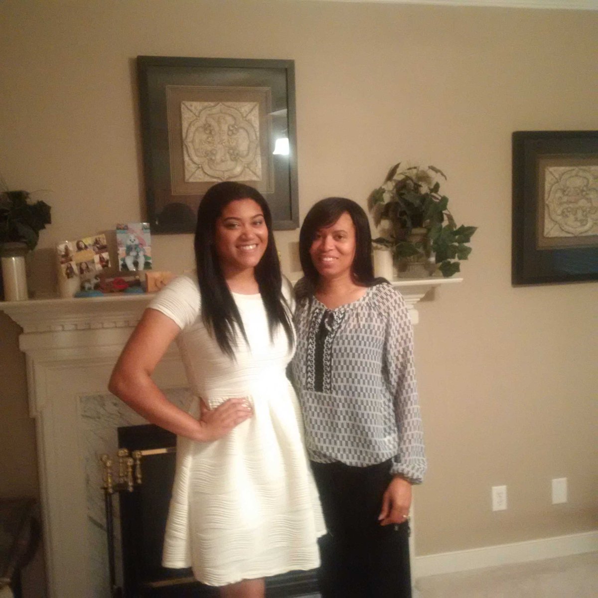 Mother and daughter. Graduation day!