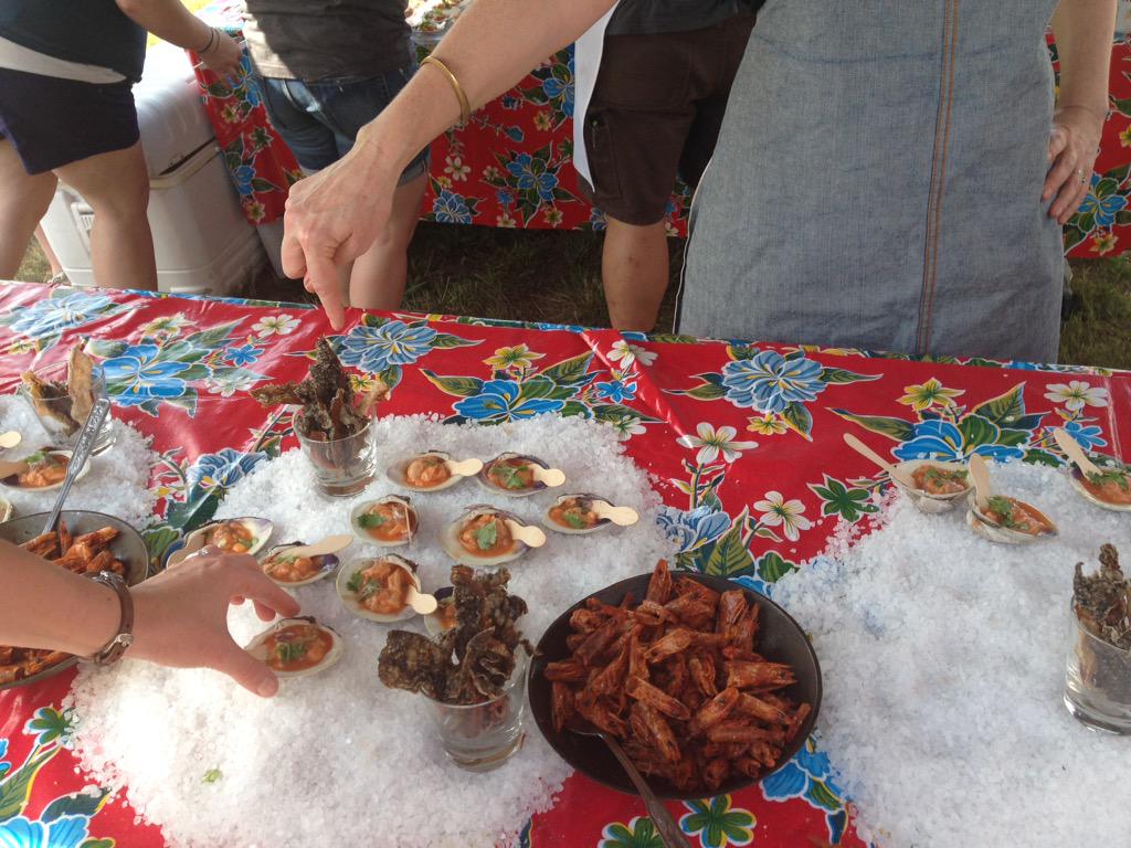 graceleisure's tweet photo. Another incredible offering from @andreareusing of @TheDurhamHotel @F2FPicnicNC #f2f2015 http://t.co/8VVsPCUqt3