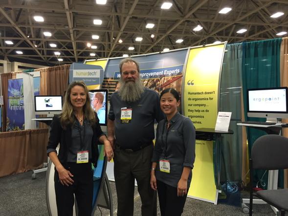 Howdy from #Safety2015! Stop by booth 928 for a demo of our ergonomics products!