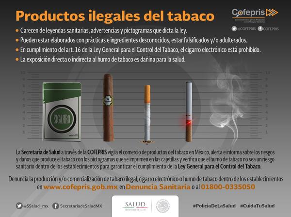 gobmx's tweet image. El humo de #Tabaco daña tu salud. Denuncia su presencia dentro de establecimientos bit.ly/1k5QB1J @COFEPRIS