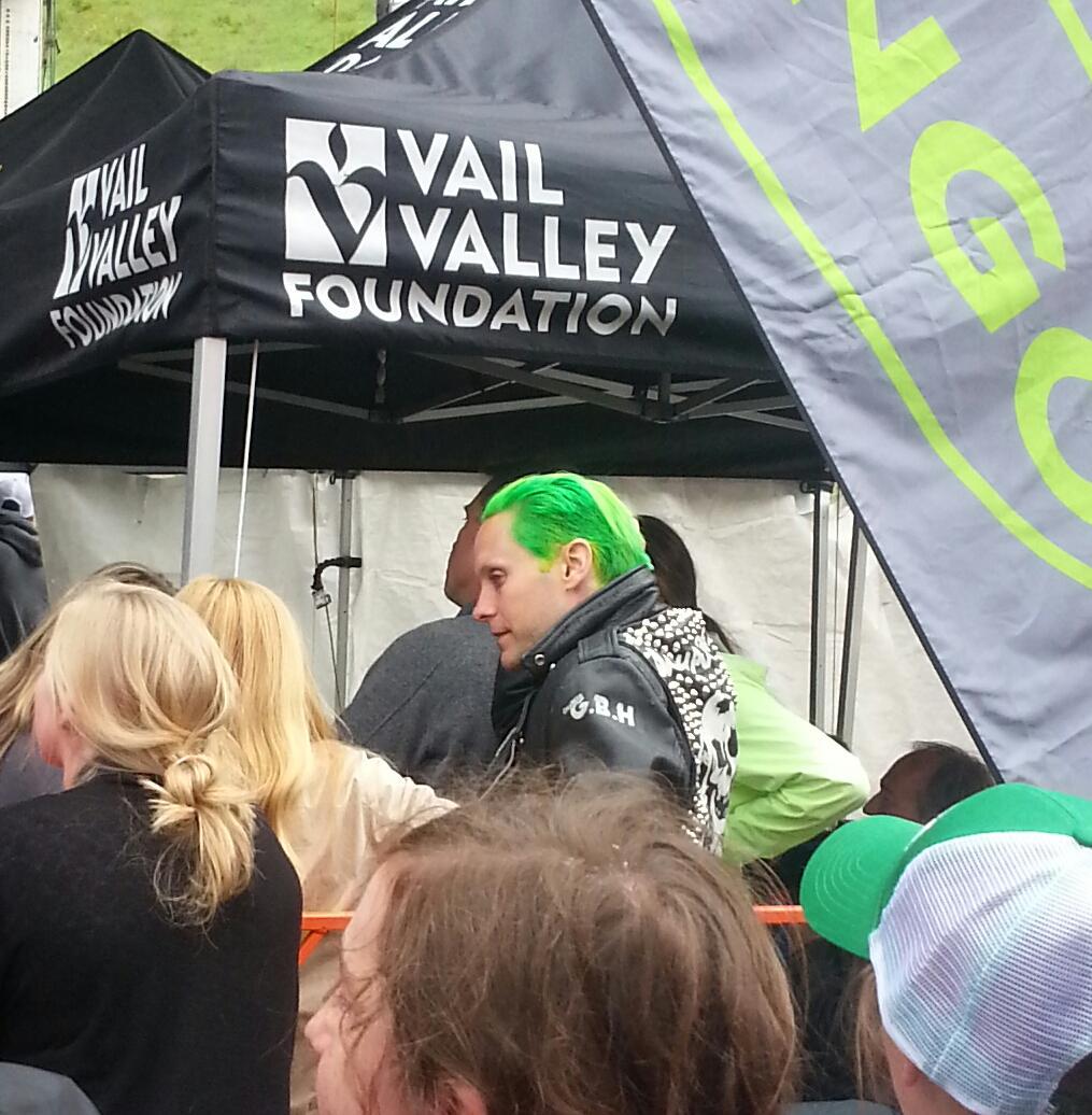SmHockensmith's tweet photo. #ifscwc even Jared Leto came to watch the world cup finals! #bouldering #JaredLeto http://t.co/isaej7K1BD
