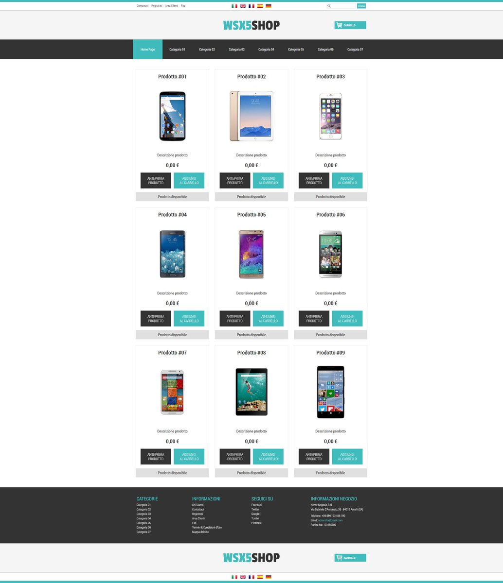 WebSiteX5Temp's tweet image. Template/sito web e-commerce/e-shop Jackson realizzato con #WebSiteX5 11
Sito Web: websitex5templates.it