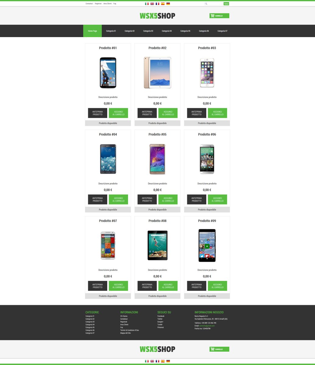 WebSiteX5Temp's tweet image. Template/sito web e-commerce/e-shop Cobain realizzato con #WebSiteX5 11
Sito Web: websitex5templates.it
