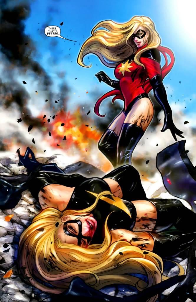 KickAssMsMarvel's tweet image. "Mom said that she would alwaya be the better ms.marvel she needs to learn that there is a better ms.marvel"