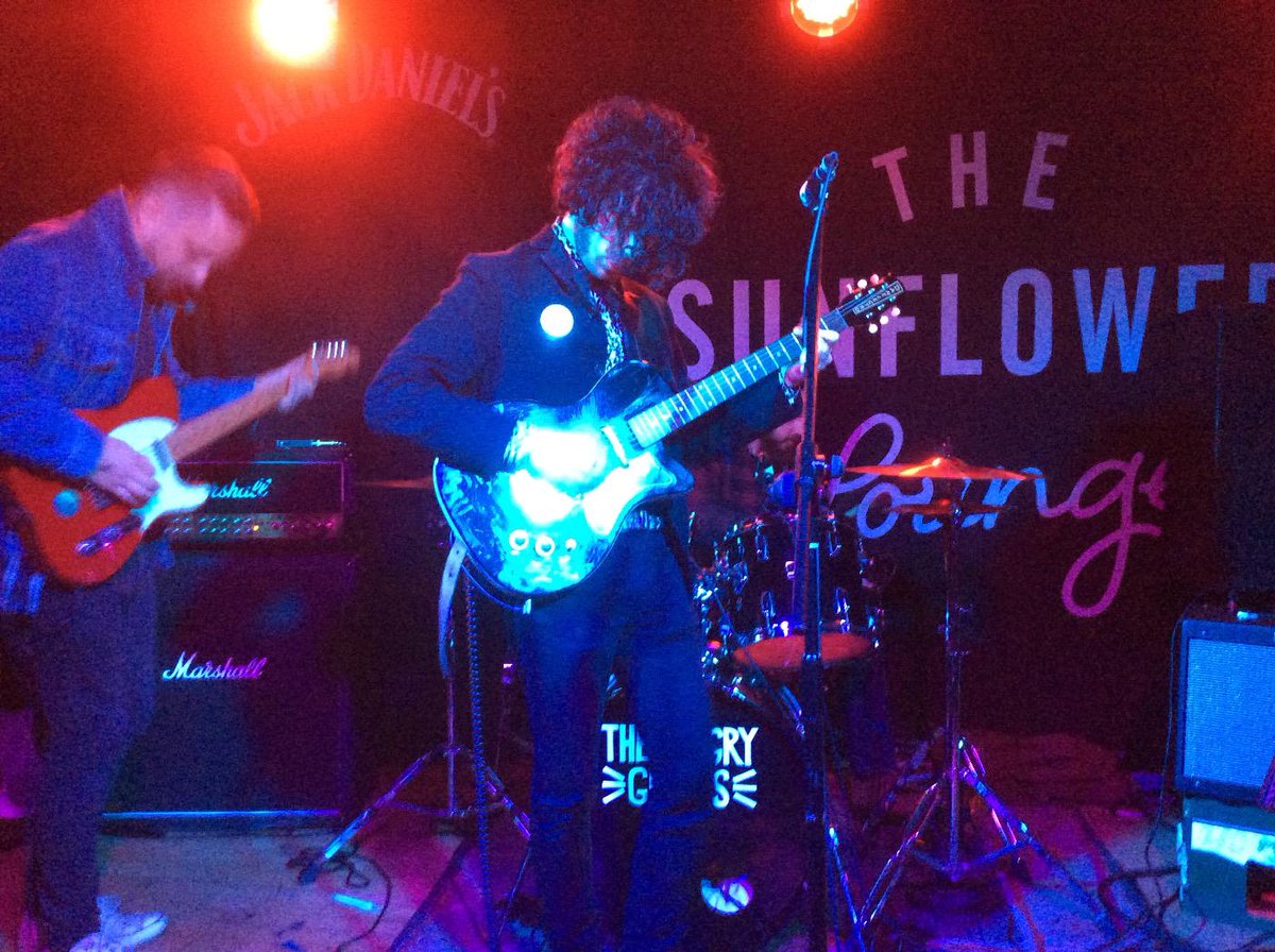 GoodsoulPromo's tweet image. Brilliant set by @DorG_Records band The Hungry Ghosts ( @iamahungryghost ) at @Sunflowerlounge tonight!