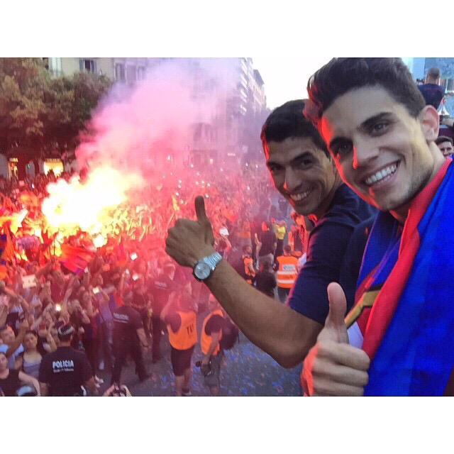 PinoHormail's tweet photo. #EMRua #BarçaCampeon alegriaaaa mientras la caverna y vikingos están que se mueren de celos http://t.co/T5FnHRK3xv