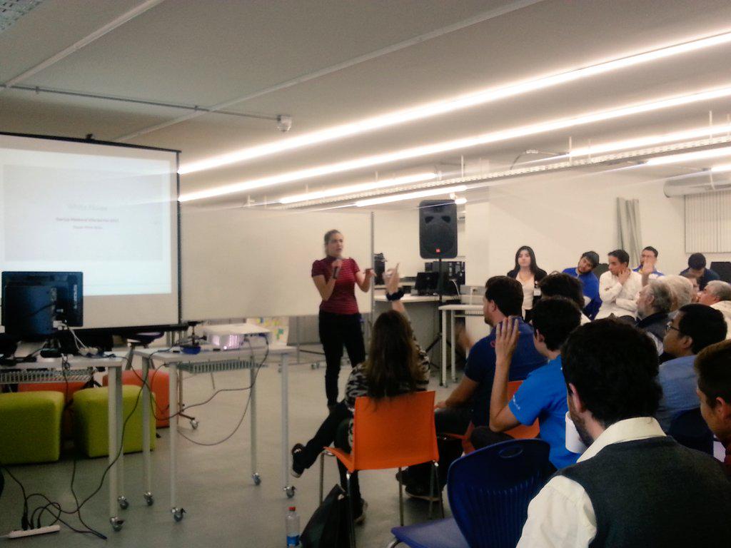 Mevish_AF's tweet photo. Women may be a minority in tech but not @swvinadelmar @startupchile #SWVINA #techwomen http://t.co/TqXxeJpxcM